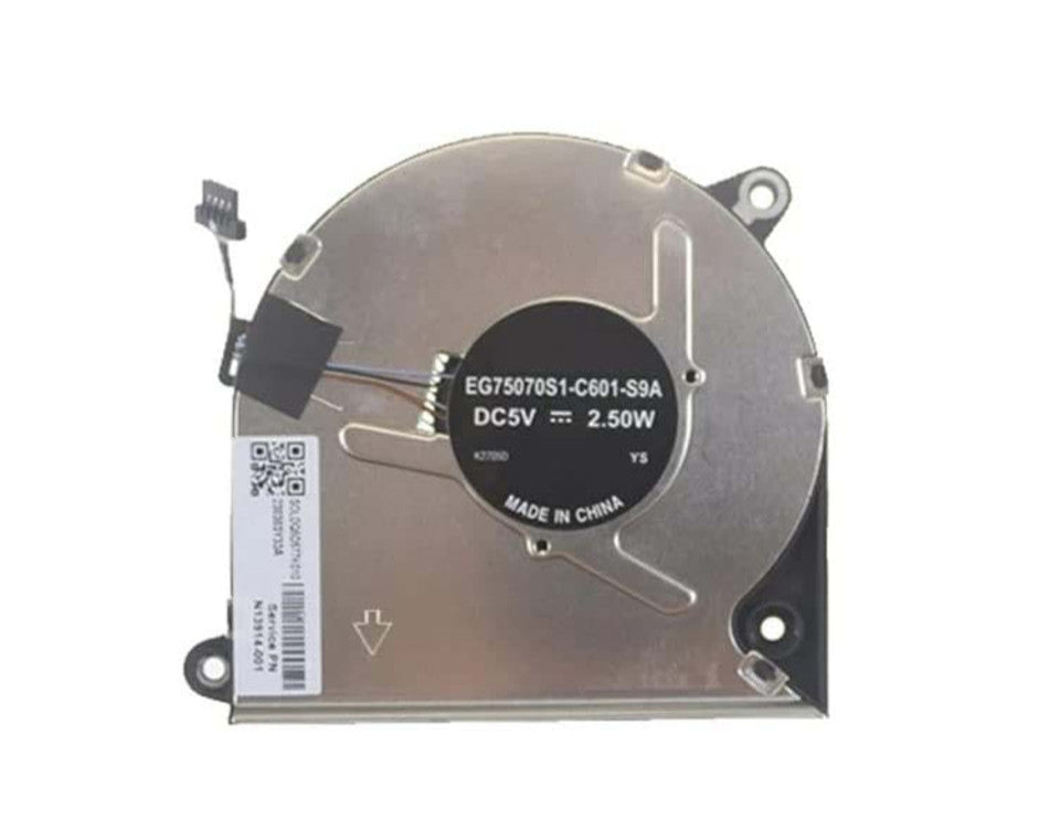 HP CPU Cooling Fan - ZBook Power G7 G8 G9 HSN-Q26C HSN-Q36C N13914-001