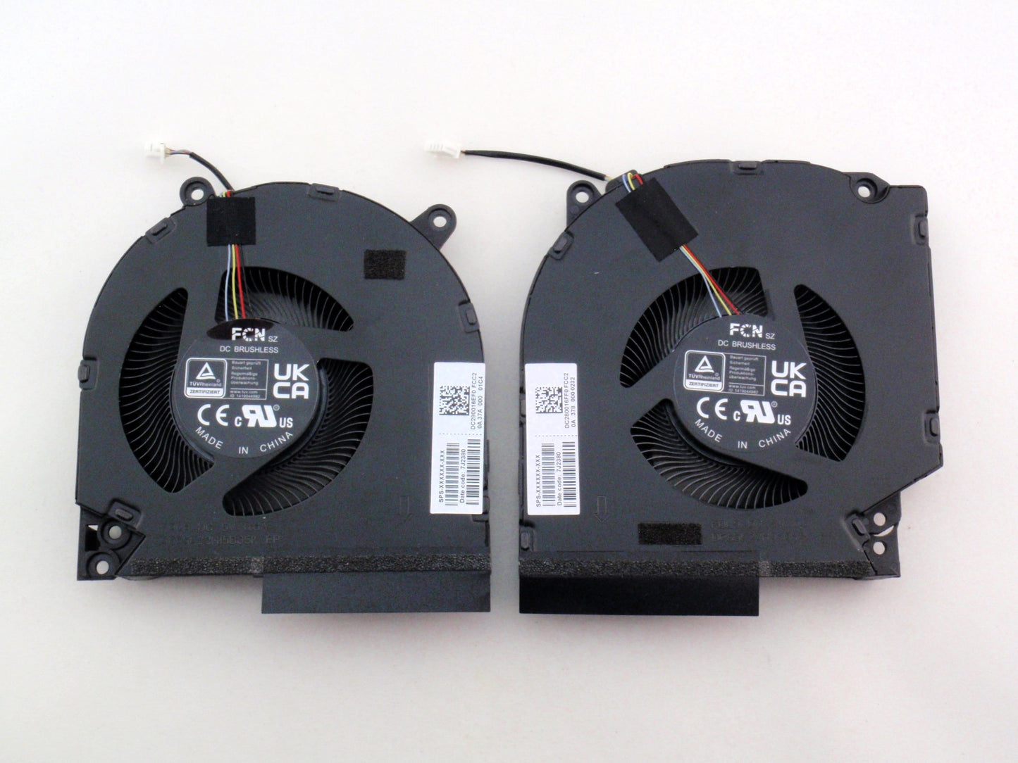 HP CPU and GPU Cooling Fans for Victus 9 16-R TPN-C169 N44742-001 New
