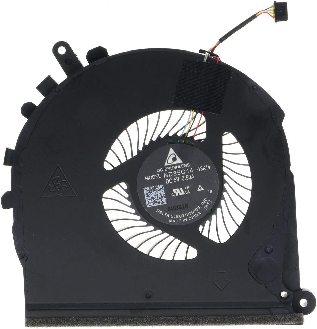 HP CPU Cooling Fan - Pavilion 17-CD TPN-C142 ND85C14-18K14 L56873-001