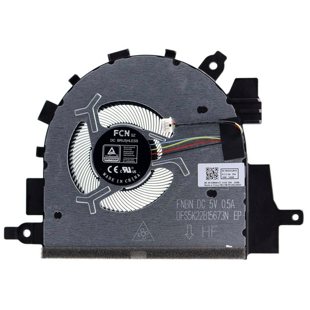 Lenovo CPU Cooling Fan IdeaPad 3-15 3i Gen 6 V15 G2 G3 G4 5F10S13941
