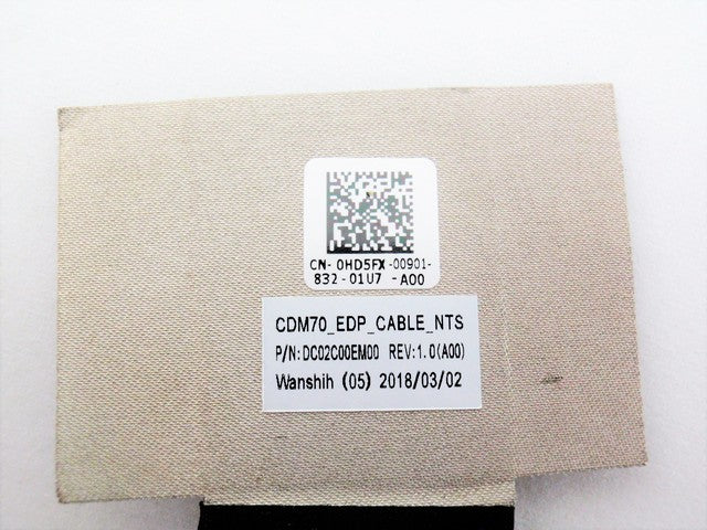 Dell HD5FX LCD LED EDP Display Video Cable NTS 2D Latitude 5480 E5480