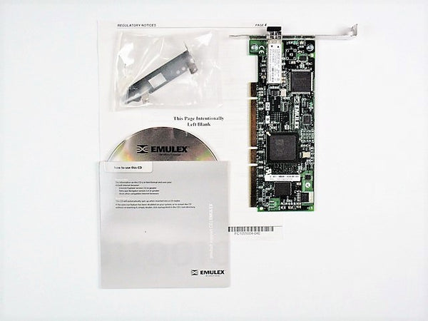 Emulex LP982-F2 Fibre Channel Card 2GB PCI-x Lightpulse FC1020042-02G