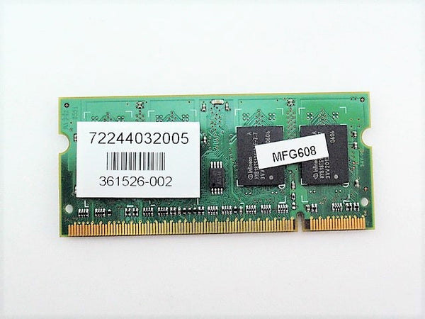 hp 383541-001 Memory 512MB Sodimm PC2-3200S 400M NC4200 TC4200