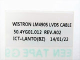 Lenovo 50.4YG01.001 LCD Cable IdeaPad M490 M490s M495s 50.4YG01.012