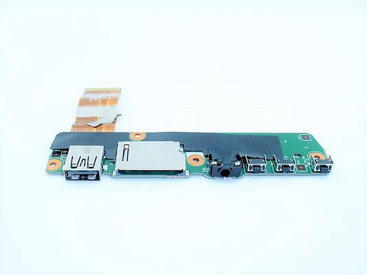 Lenovo 5C50K13630 Used USB Card Reader Audio Button Board Flex 3-1130