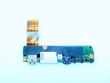 Lenovo 5C50K13630 Used USB Card Reader Audio Button Board Flex 3-1130
