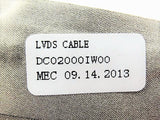 Lenovo DC02000IW00 LCD LVDS Display Video Cable IdeaPad Y410 Y430