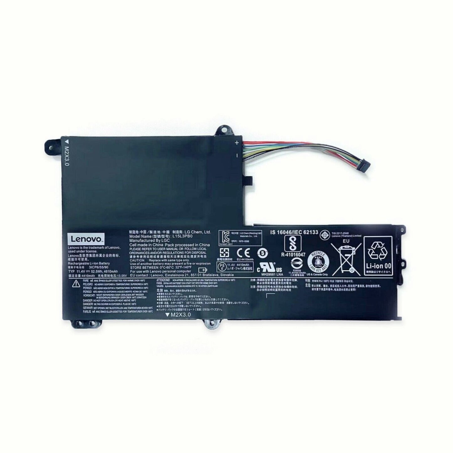 Lenovo Battery Pack 330S-14IKB 330S-15IKB 81F5 Yoga 510-14ISK L15M3PB0