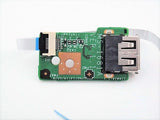 Microstar MSI MS-1681 VER1.1 Ref USB Port Jack Board With Cable A6200