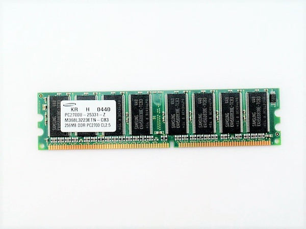 Samsung M368L3223ETN-CB3 Memory RAM Module DIMM 256MB PC2700U CL2.5