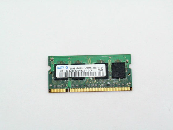 Samsung M470T3354BZ0-CCC Used Laptop Memory 256MB PC2-3200S DDR2-400