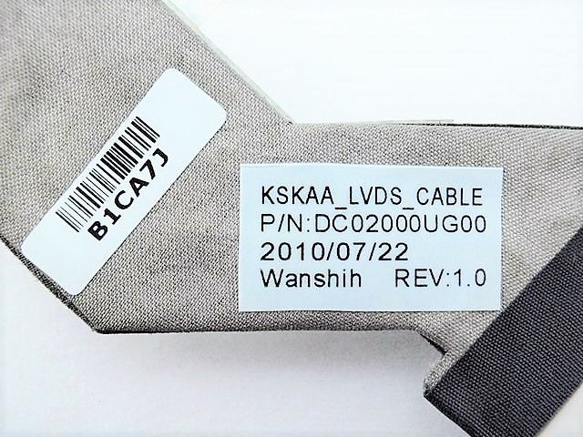 Toshiba K000080530 LCD LED Cable Satellite A500 A505 A505D DC02000UG00