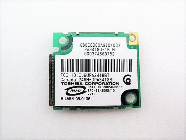 Toshiba P000487700 Bluetooth Module Portege M400 R500 Tecra M9